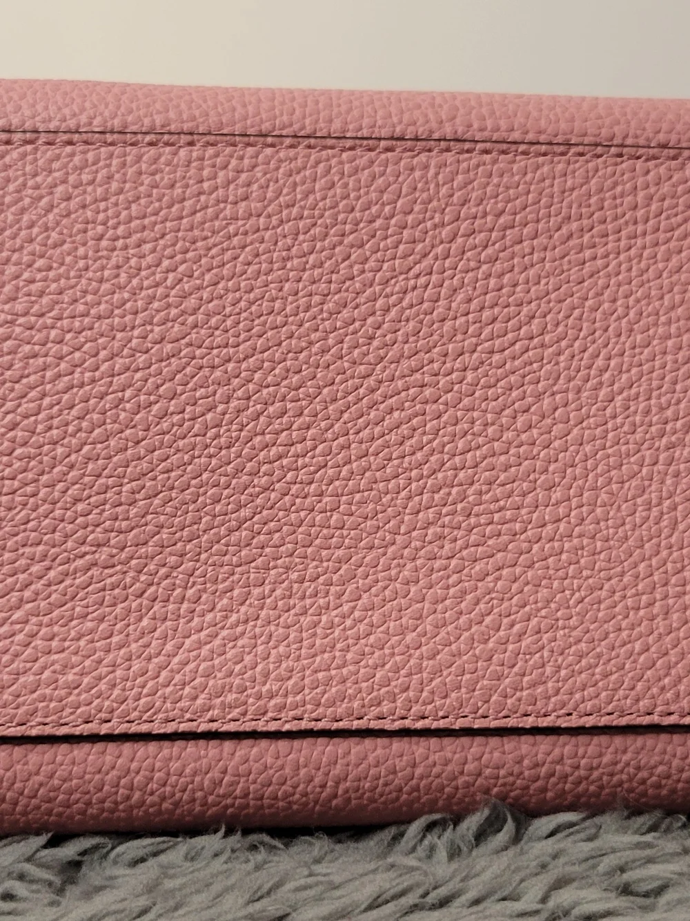 Kate Spade Pink Pebbled Leather Tote with Removable Pouch